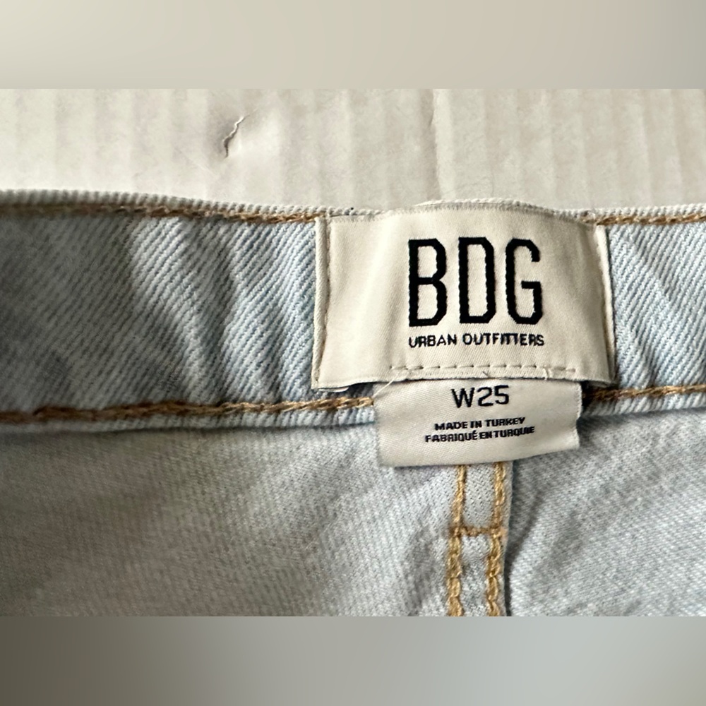 BDG Urban Outfitters Wide Leg A-Line Jean Baggy Women’s W25 Y2K 90's Grunge (34) - Picture 9 of 10